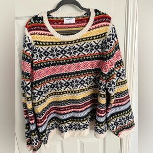 Colorful Patterned Sweater by Old Navy